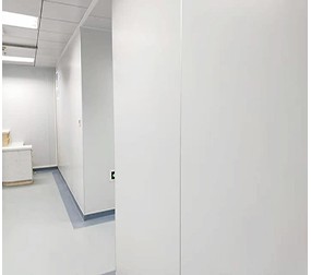 【藍品盾】深圳北大醫院外科室潔凈板多種樣式裝修